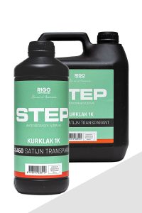 Korklack transparent satin